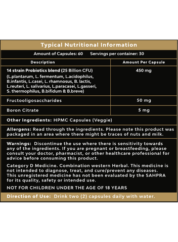 Ultimate Care Pre & Probiotic Forte