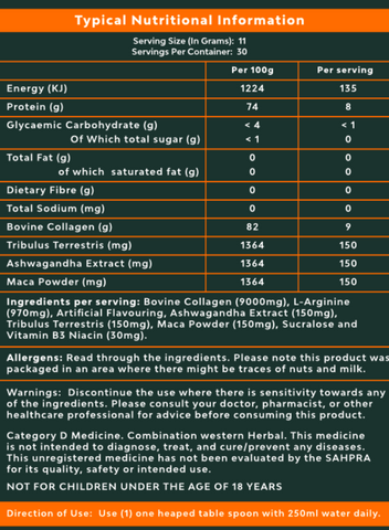 Boosted Collagen for Anti Aging, Strength & Stamina