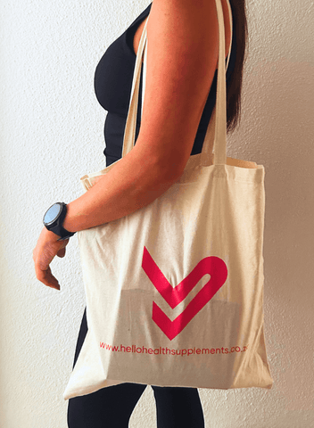 Organic Hello Health Tote Bag